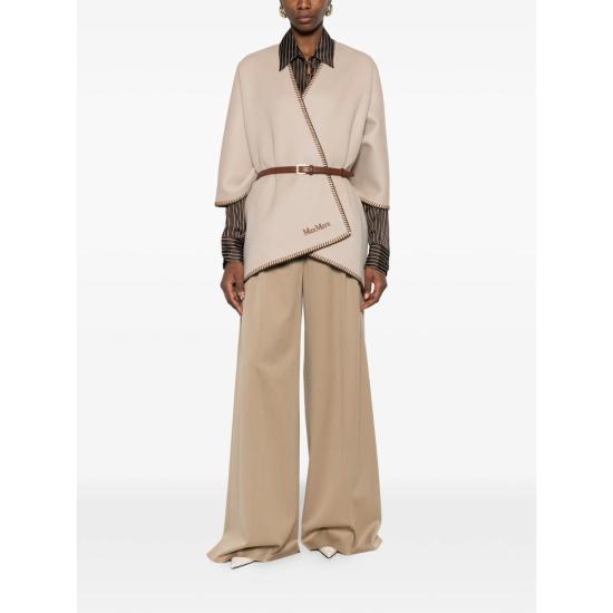 26SS 막스마라 팔라초 팬츠 MXMQUORUM 321 001 BROWN - MAX MARA