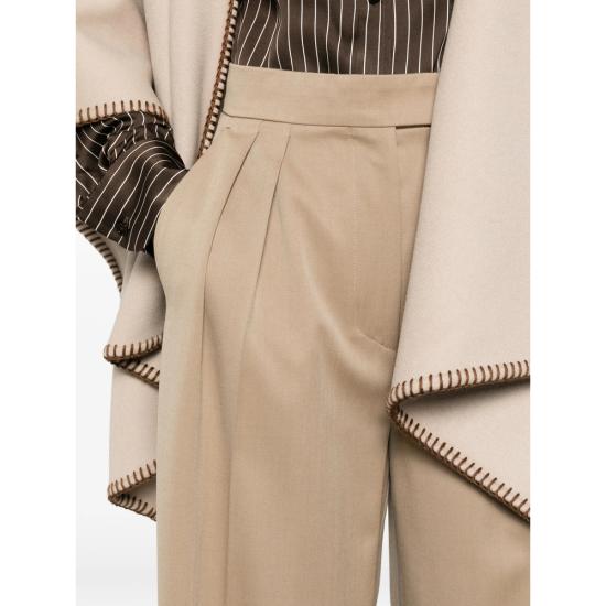 26SS 막스마라 팔라초 팬츠 MXMQUORUM 321 001 BROWN - MAX MARA