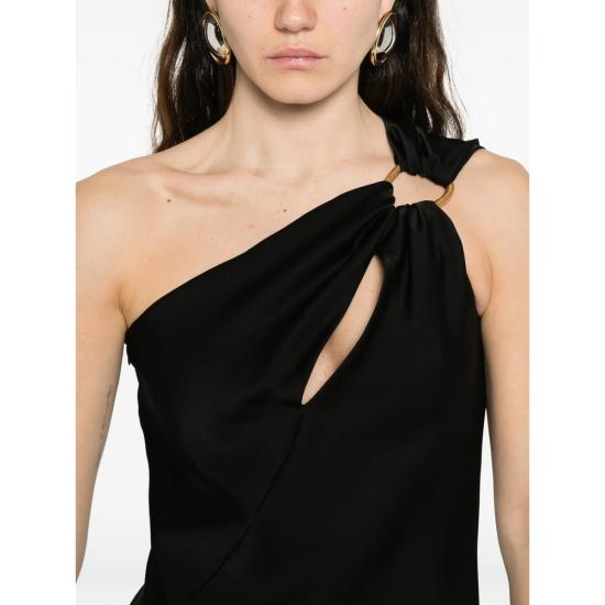 26SS 막스마라 스튜디오 롱 원피스 MSEENTRATA 224 004 BLACK - MAX MARA STUDIO