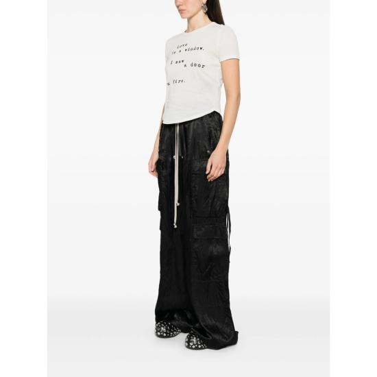26SS 앤 드뮐미스터 반팔 티셔츠 B0013841 FA206 003 WHITE - ANN DEMEULEMEESTER