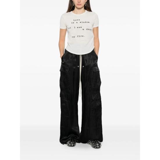26SS 앤 드뮐미스터 반팔 티셔츠 B0013841 FA206 003 WHITE - ANN DEMEULEMEESTER
