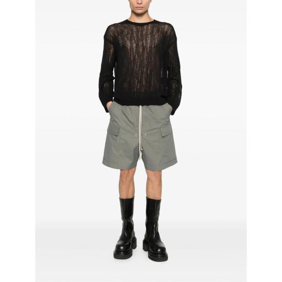 26SS 앤 드뮐미스터 스웨터 B0013750 KN084 099 BLACK - ANN DEMEULEMEESTER