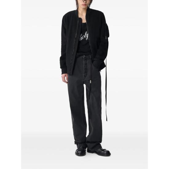 26SS 앤 드뮐미스터 민소매 티셔츠 B0012393 FA045 099 BLACK - ANN DEMEULEMEESTER