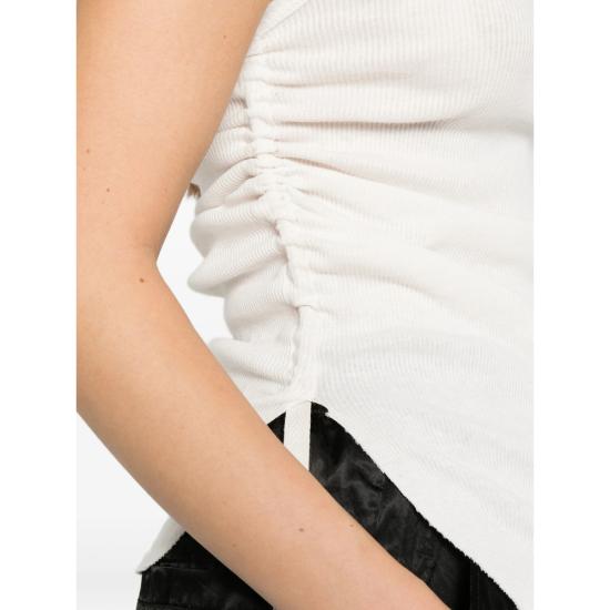 26SS 앤 드뮐미스터 민소매 티셔츠 B0011982 FA659 003 WHITE - ANN DEMEULEMEESTER