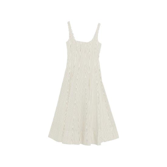 26SS 스타우드 롱 원피스 R26R2305SP IDMS WHITE BLACK