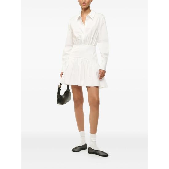 26SS 스타우드 미디 원피스 R25S2112PO WHT WHITE - STAUD