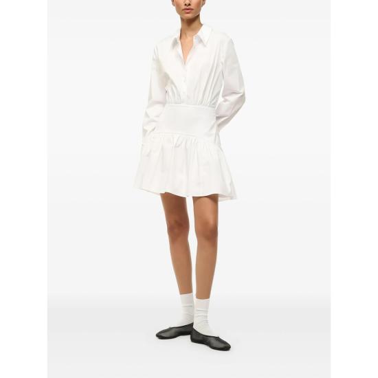 26SS 스타우드 미디 원피스 R25S2112PO WHT WHITE - STAUD