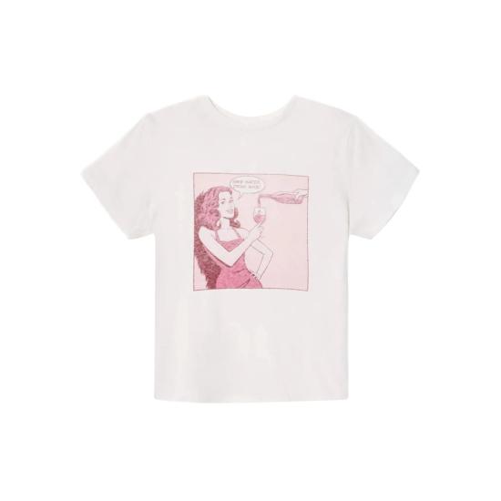 26SS 리던 반팔 티셔츠 024 02WCGT376 VINWH WHITE