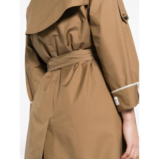 26SS 막스마라 더 큐브 코트 MTCUTRENCH 251 004 BROWN - MAXMARA THE CUBE