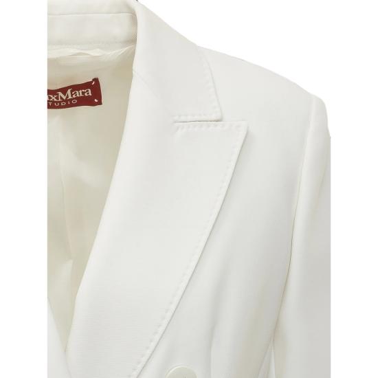 26SS 막스마라 스튜디오 수트 팬츠 MSTGREMBO 331 010 WHITE - MAX MARA STUDIO