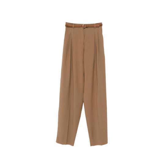 26SS 막스마라 스튜디오 스트레이트 팬츠 MSTBACIO 253 002 BROWN
