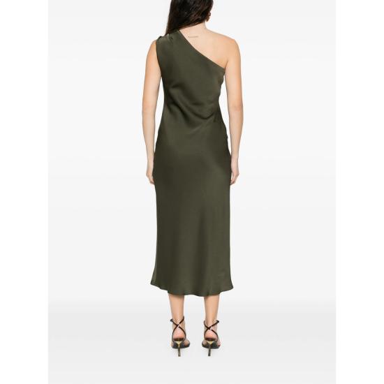 26SS 막스마라 스튜디오 롱 원피스 MSEENTRATA 224 003 GREEN - MAX MARA STUDIO