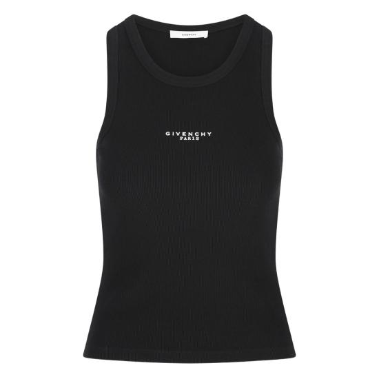 26SS 지방시 민소매 티셔츠 BW70FPP7BR 001 BLACK