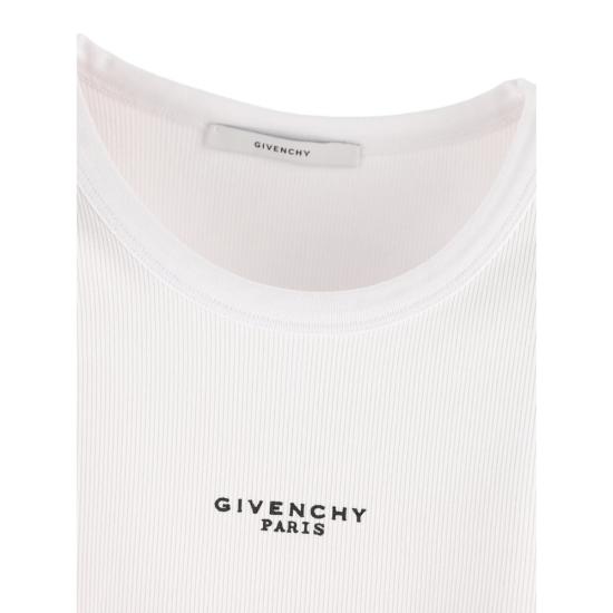 26SS 지방시 민소매 티셔츠 BW70FPP7BR 100 WHITE - GIVENCHY
