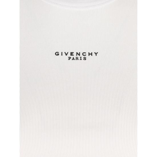 26SS 지방시 민소매 티셔츠 BW70FNP7BR 100 WHITE - GIVENCHY