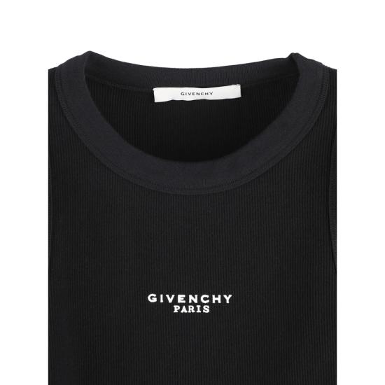 26SS 지방시 민소매 티셔츠 BW70FNP7BR 001 BLACK - GIVENCHY