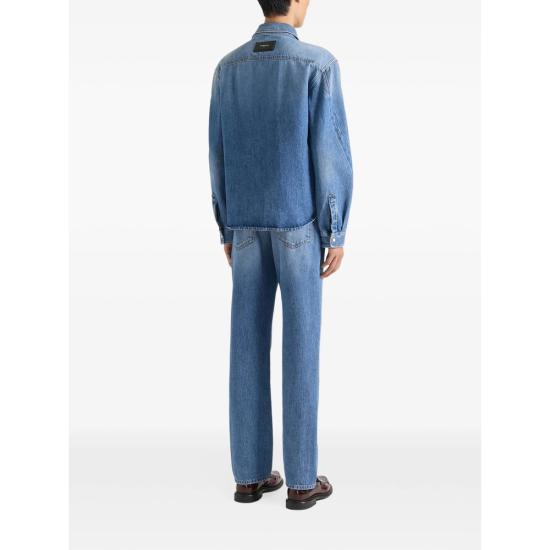 26SS 지방시 데님 셔츠 BM616V5YD3 420 BLUE - GIVENCHY