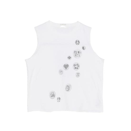 26SS 마더 민소매 티셔츠 8323 1079 INT WHITE