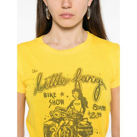 26SS 마더 반팔 티셔츠 8231 944 B LFU YELLOW - MOTHER