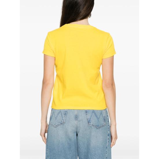 26SS 마더 반팔 티셔츠 8231 944 B LFU YELLOW - MOTHER