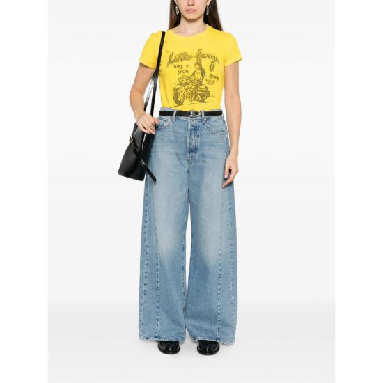 26SS 마더 반팔 티셔츠 8231 944 B LFU YELLOW - MOTHER