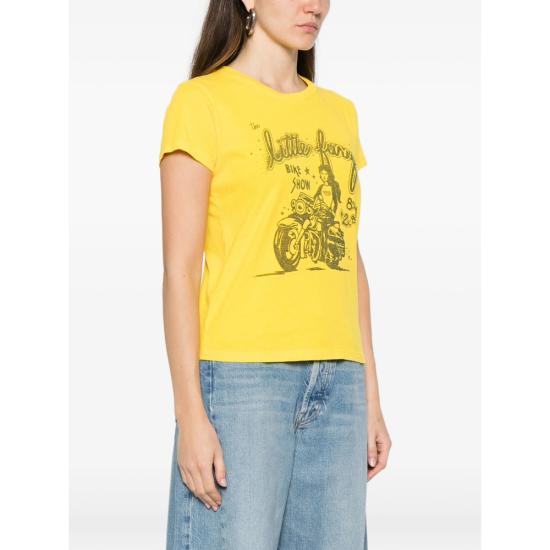 26SS 마더 반팔 티셔츠 8231 944 B LFU YELLOW - MOTHER