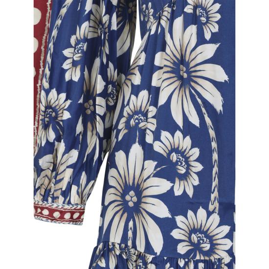 26SS 팜 리오 숏 원피스 350091 26067 BLUE RED - FARM RIO