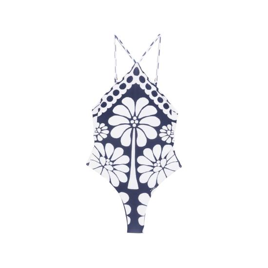 26SS 팜 리오 원피스 수영복 344790 26082 BLUE WHITE