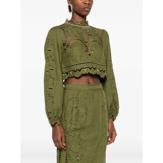 26SS 팜 리오 블라우스 344608 L0013 GREEN - FARM RIO