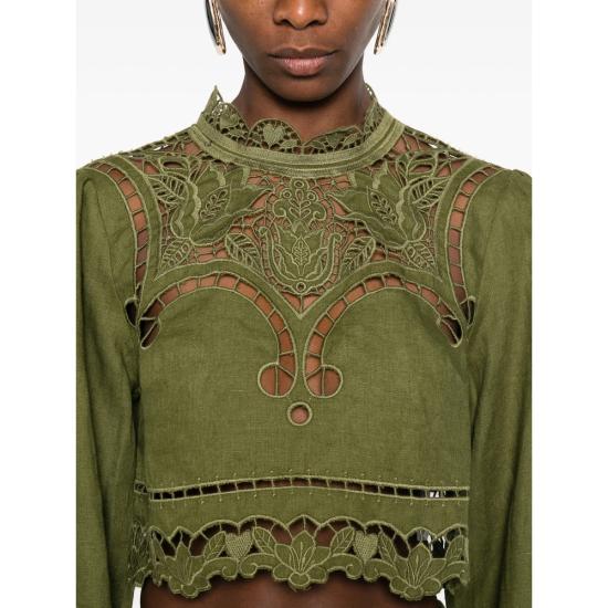 26SS 팜 리오 블라우스 344608 L0013 GREEN - FARM RIO