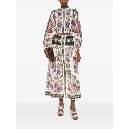 26SS 팜 리오 셔츠 344234 26091 WHITE PURPLE - FARM RIO