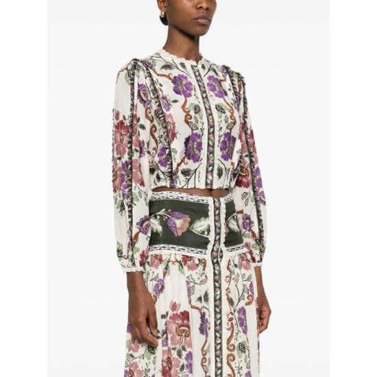 26SS 팜 리오 셔츠 344234 26091 WHITE PURPLE - FARM RIO