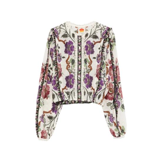 26SS 팜 리오 셔츠 344234 26091 WHITE PURPLE