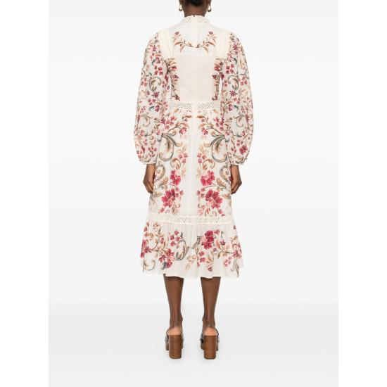 26SS 팜 리오 롱 원피스 344208 26070 NEUTRALS RED - FARM RIO