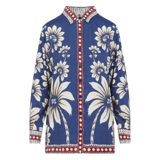 26SS 팜 리오 셔츠 344132 26067 BLUE NEUTRALS