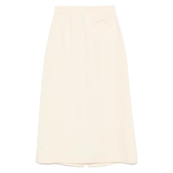 26SS 블레이즈 롱 스커트 SKBSK01 SVB ES 0001 YELLOW - BLAZE