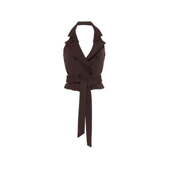 26SS 엘리자베타프랜치 민소매 티셔츠 GL00561E2 644 BROWN