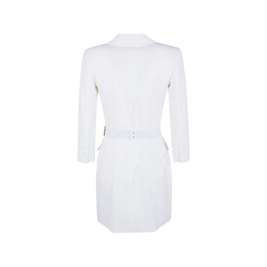 26SS 엘리자베타프랜치 미디 원피스 AB91961E2 360 WHITE - ELISABETTA FRANCHI
