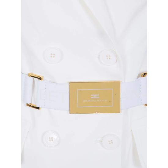 26SS 엘리자베타프랜치 미디 원피스 AB91961E2 360 WHITE - ELISABETTA FRANCHI