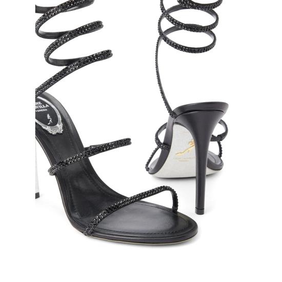 26SS 카오빌라 샌들 C12369 R001V050 105 BLACK - CAOVILLA