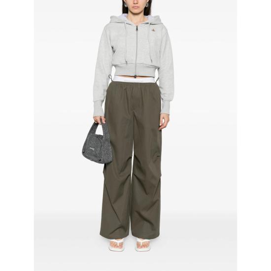 26SS 알렉산더 왕 스트레이트 팬츠 1WC1264969 305 GREEN - ALEXANDER WANG