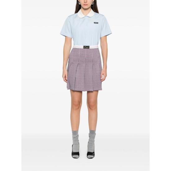 26SS 마르니 미디 스커트 UTVA63 GOJE0823S0 CHC20 PINK BLACK - MARNI