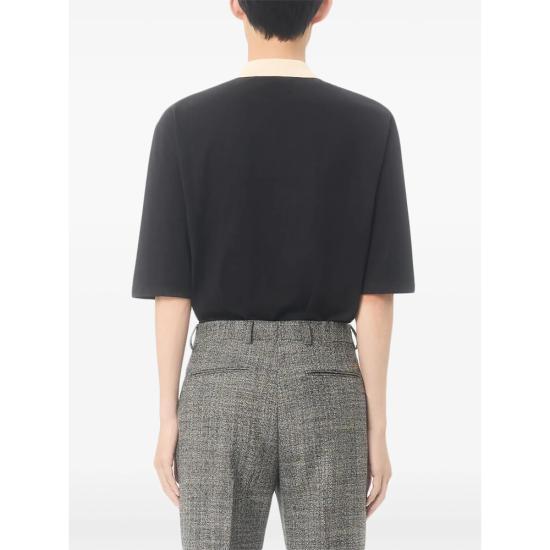 26SS 발렌티노 가라바니 폴로 티셔츠 8V3MH04LBA8 9RA BLACK NEUTRALS - VALENTINO GARAVANI