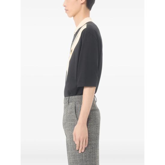 26SS 발렌티노 가라바니 폴로 티셔츠 8V3MH04LBA8 9RA BLACK NEUTRALS - VALENTINO GARAVANI