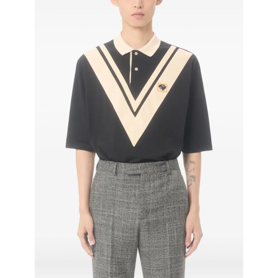 26SS 발렌티노 가라바니 폴로 티셔츠 8V3MH04LBA8 9RA BLACK NEUTRALS - VALENTINO GARAVANI