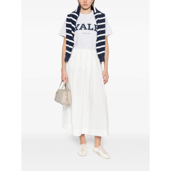 26SS 스포티앤리치 반팔 티셔츠 TO043611678GY HEGRE GREY - SPORTY & RICH