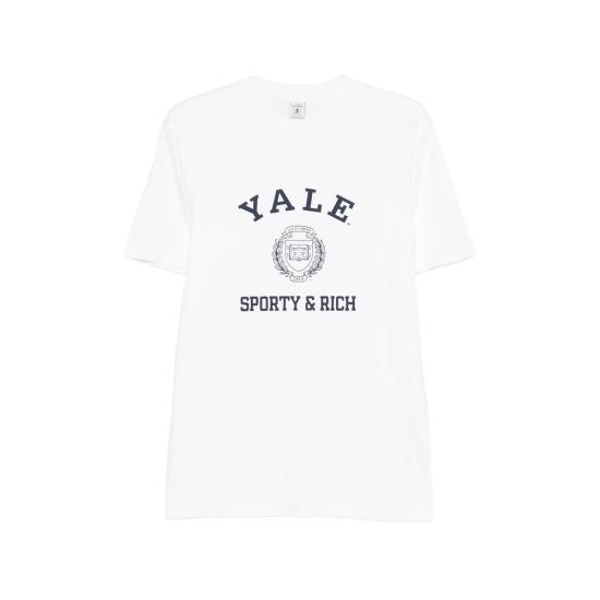 26SS 스포티앤리치 반팔 티셔츠 TO043611680WH WHITE