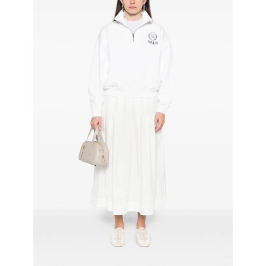 26SS 스포티앤리치 긴팔 티셔츠 ST081611677WH WHITE - SPORTY & RICH