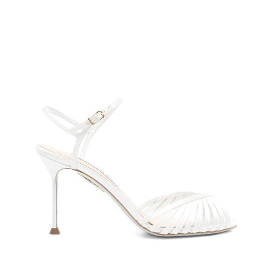 26SS 아쿠아주라 슈즈 HDMMIDBR SAT FFF WHITE