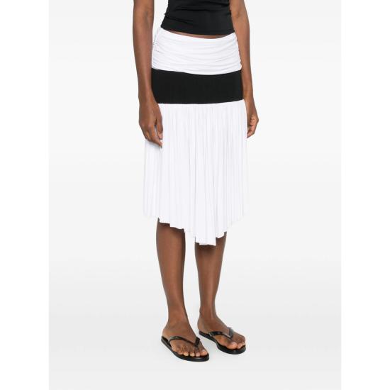 26SS 기마구아스 스커트 CARINE WHBLK WHITE BLACK - GIMAGUAS